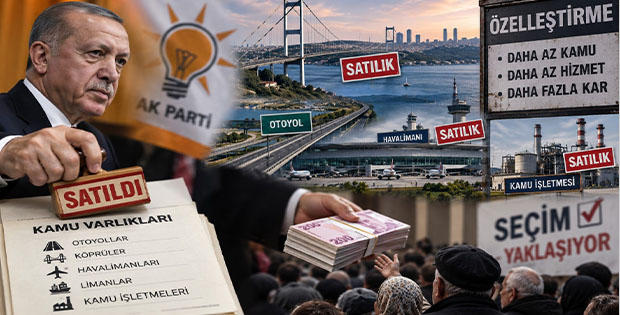 Halkın Malını Sat, Küçük Bir Kısmını Dağıt: AKP’den Yeni Seçim Ekonomisi Hazırlığı