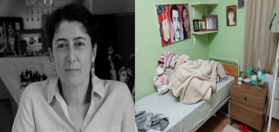 540 Gündür Ev Hapsinde olan Ayten Öztürk’ün evine polis bakını 