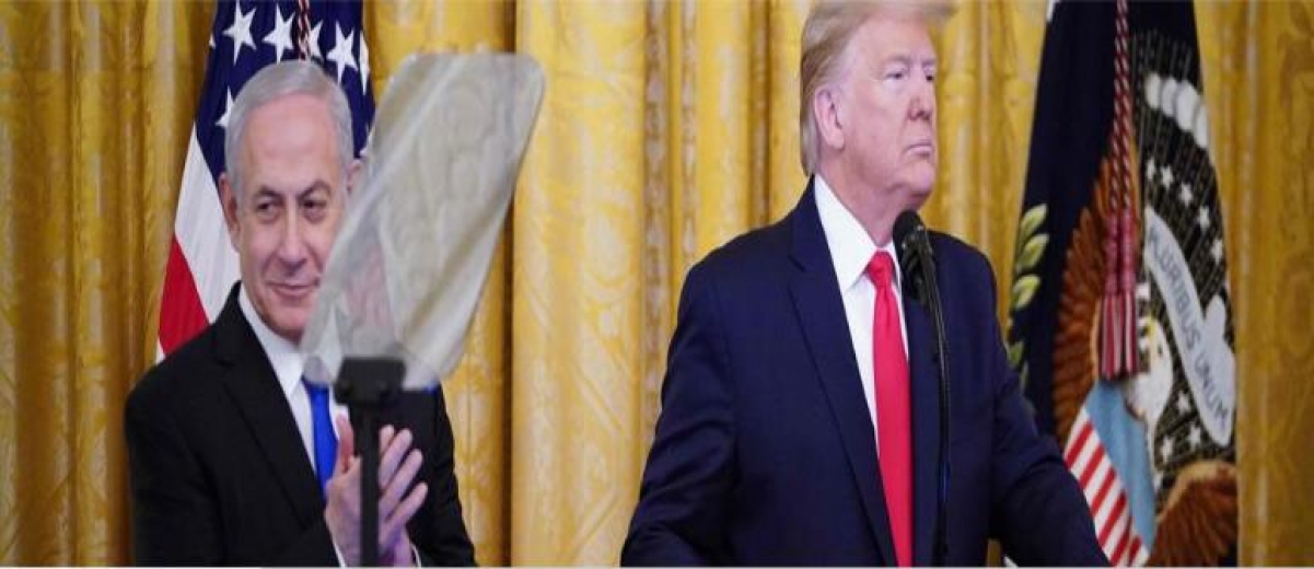 ABD Başkanı Donald Trump’ın 'Yüzyılın Anlaşması dediği ortadoğuda emperyalist ve Siyonist işgalinin tescili oldu