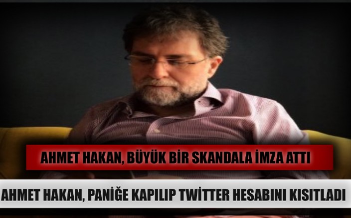 Ahmet Hakan, büyük bir skandala imza attı