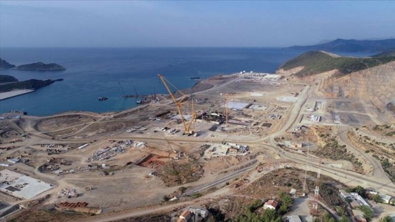 “Akkuyu Nükleer Santrali'nde planlı patlatma gerçekleştirildi”
