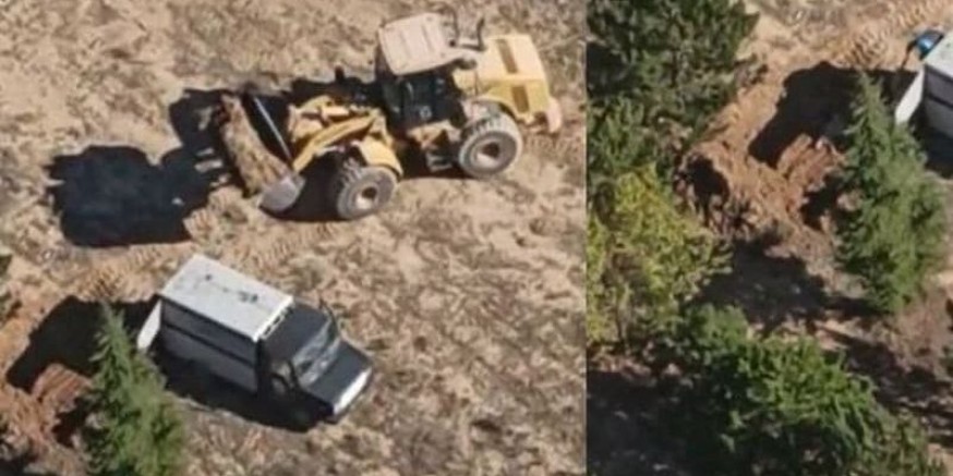 AKP’li Belediye köpekleri diri diri gömdü