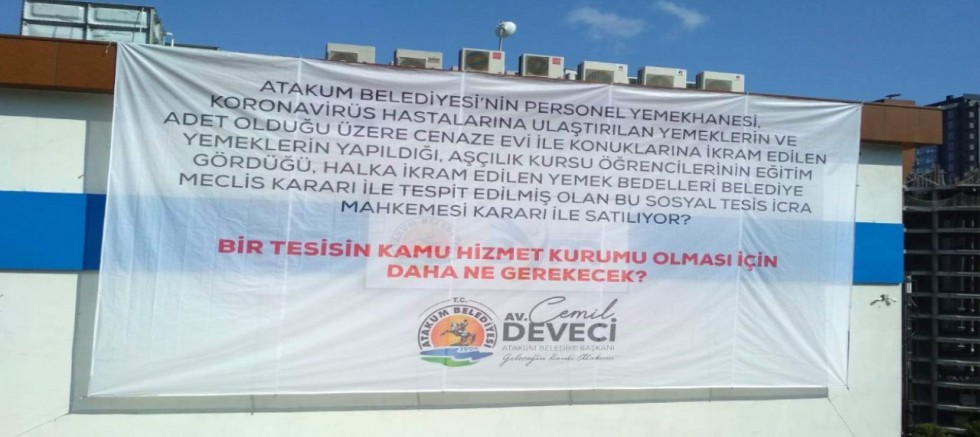 AKP'li yönetimin borçları yüzünden belediyeye icra geldi