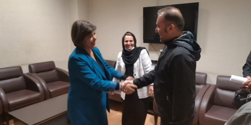 Akşener’in ziyareti sırasından burası Kürdistan’dır’ diyen esnaf serbest bırakıldı