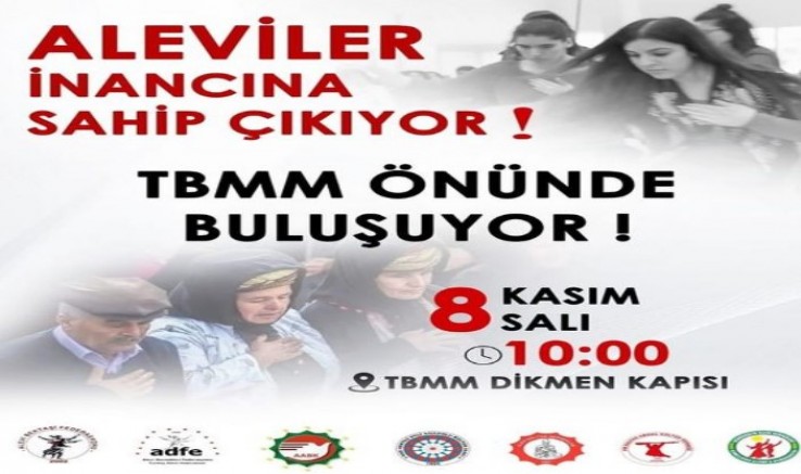 Alevi Kurumlarından Salı günü Meclis önündeki eyleme çağrı 