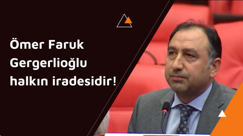 Ali Kenanoğlu: Ömer Faruk Gergerlioğlu halkın iradesidir (VİDEO)