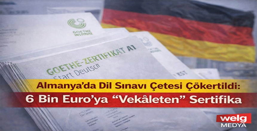 Almanya’da Dil Sınavı Çetesi Çökertildi: 6 Bin Euro’ya “Vekâleten” Sertifika