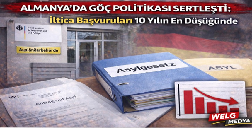 Almanya’da Göç Politikası Sertleşti: İltica Başvuruları 10 Yılın En Düşüğünde