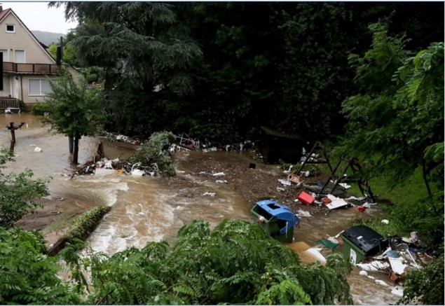  Almanya‘da son 50 yılın en büyük sel felaketinde ölü sayısı 141’e yükseldi