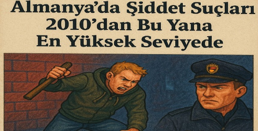 Almanya’da şiddet suçları 2010’dan bu yana en yüksek seviyede