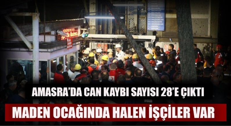 Amasra’da Can kaybı 28'e yükseldi