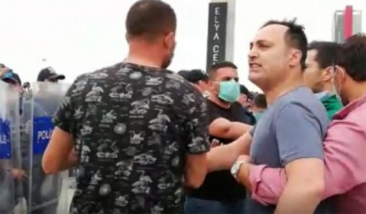  Ankara’da Baro başkanlarına saldırmaya çalışan Elya Group patronu 