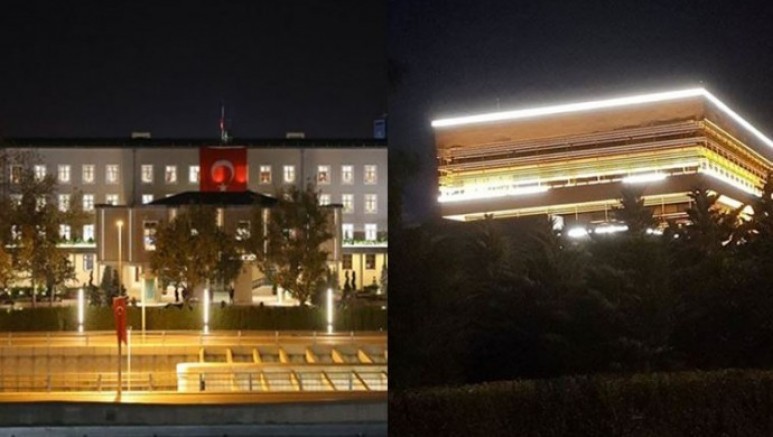 Ankara’nın sönmeyen ışıkları geceyi ısıttı  