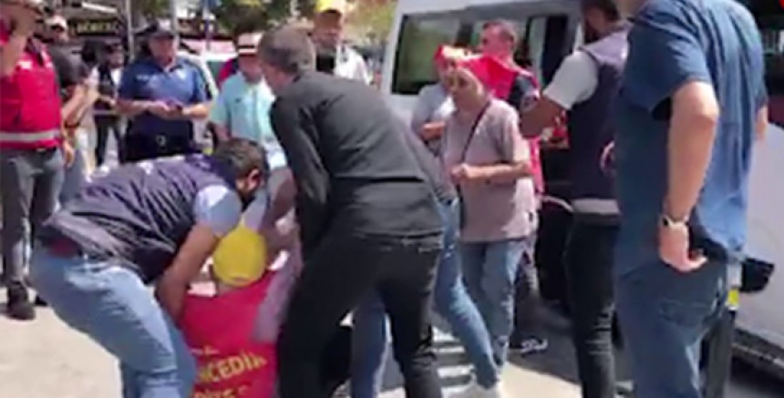 Ankara’ya Yürümek İsteyen TAYAD’lı aliler işkenceyle gözaltına alındı 