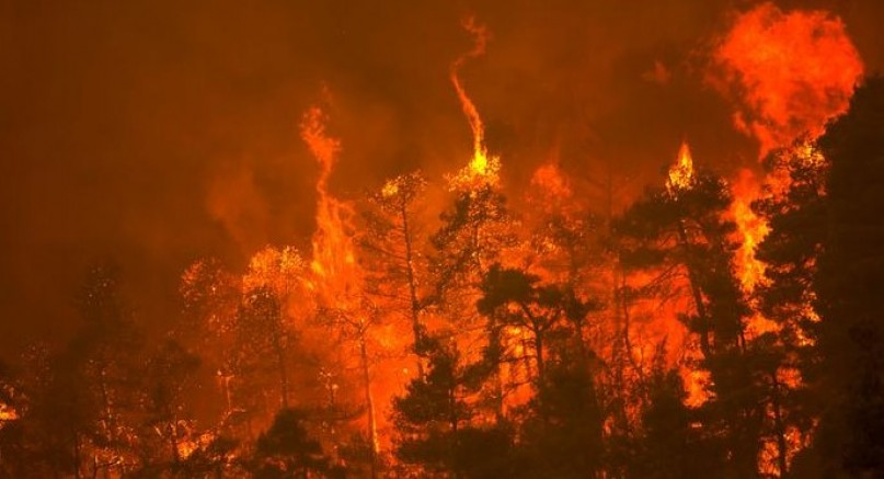 Avrupa'nın Beli Bir Kısmı Alevlere Teslim 