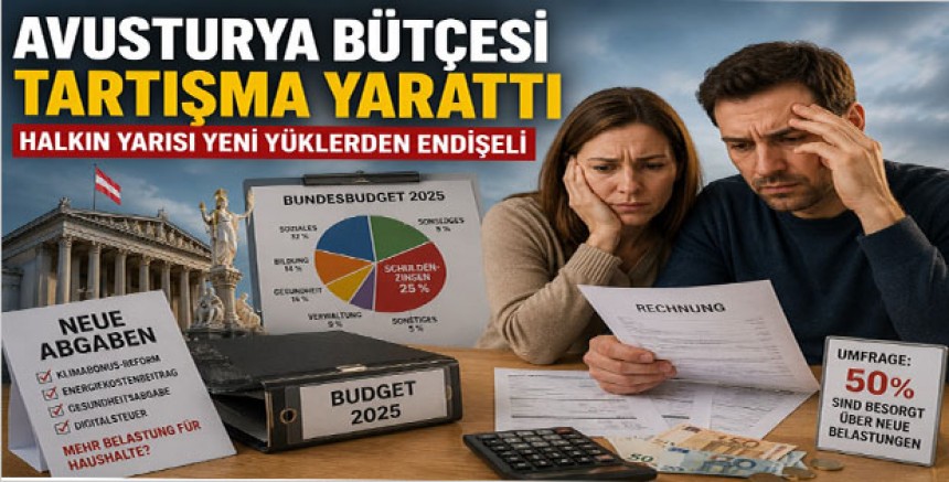 Avusturya Bütçesi Tartışma Yarattı: Halkın Yarısı Yeni Yüklerden Endişeli