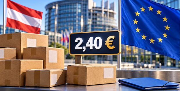 Avusturya’da 2,40 Euroluk Paket Vergisi AB’ye Taşındı: Ticaret Birliği Brüksel’e Şikayette Bulundu
