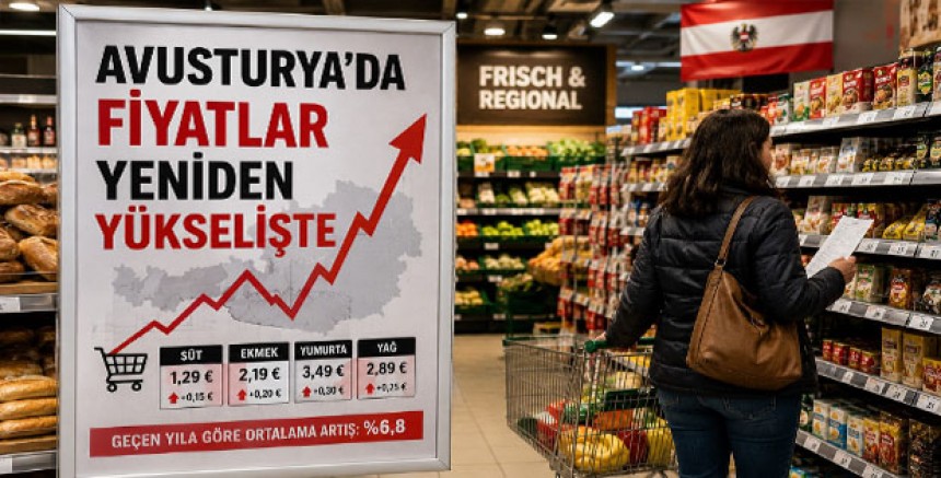 Avusturya’da Fiyatlar Yeniden Yükselişte