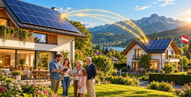 Avusturya’da Güneş Enerjisinde Yeni Dönem: Evinizde Ürettiğiniz Elektriği Ailenizle Paylaşabileceksiniz