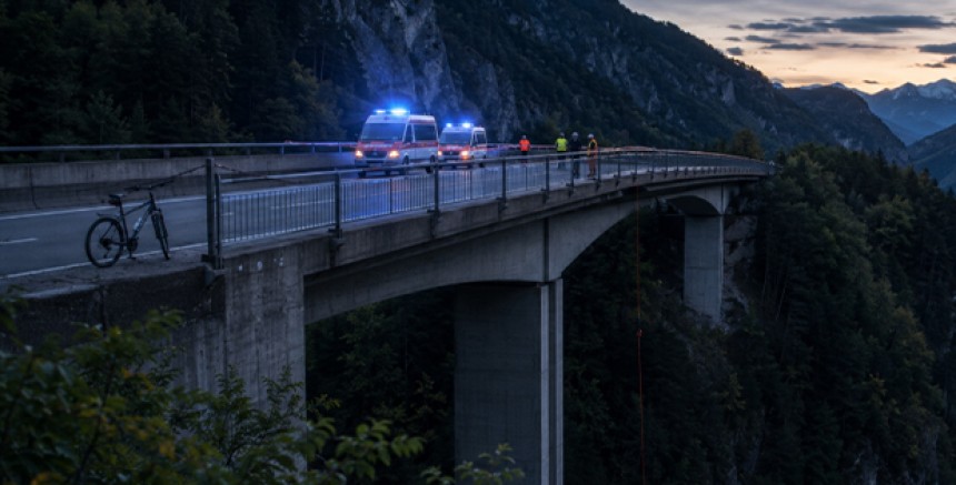 Avusturya'da Köprüden 30 Metreye Düştü: 17 Yaşındaki Genç Hayatını Kaybetti