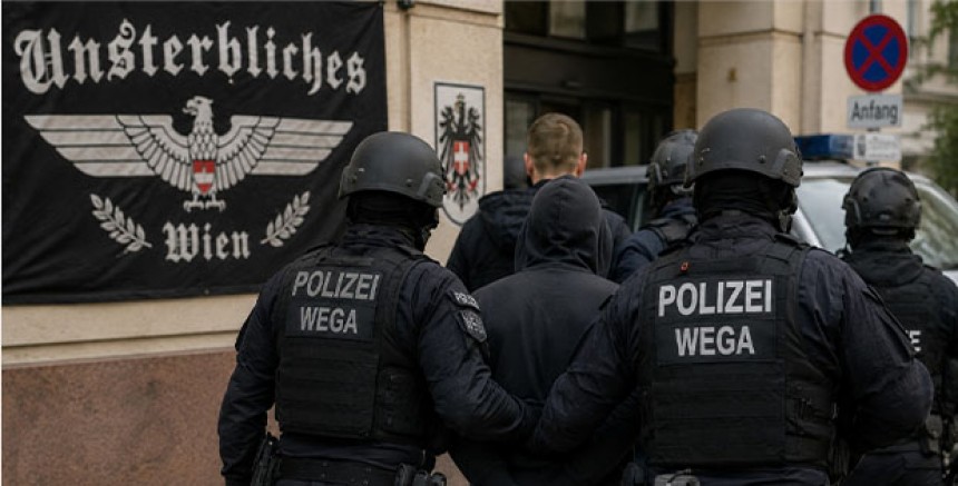 Avusturya’da Neo-Nazi Holiganlara İlk İddianame: “Ölümsüz Viyana” Soruşturmasında Yeni Aşama