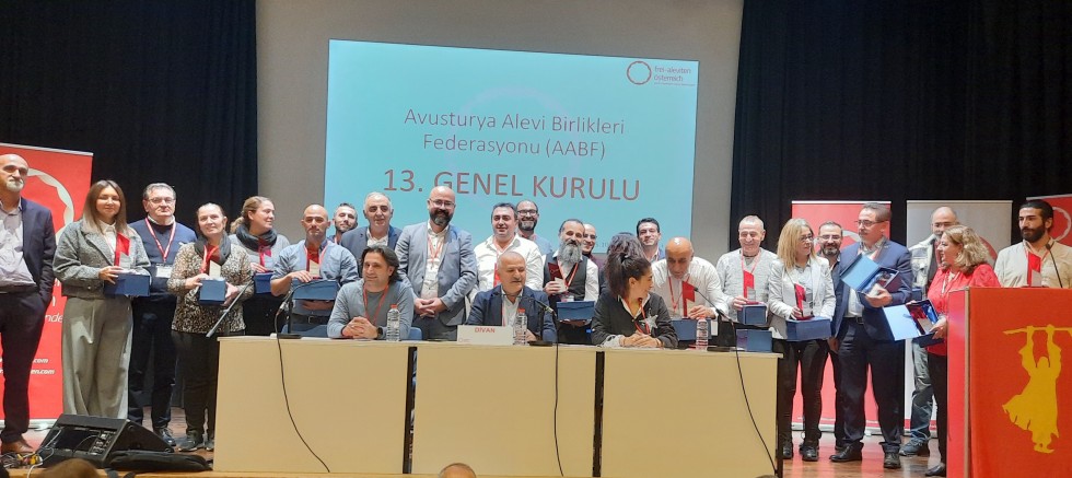 Avusturya’da Aleviler özgür olmanın şanlı kıvancıyla 13.Kurultayını gerçekleştirdi  