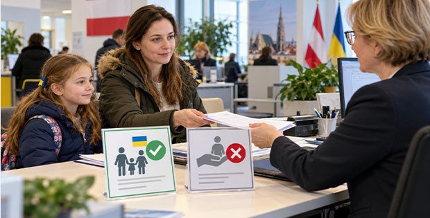 Avusturya’da Ukraynalılara Aile Yardımı Uzatıldı: Temel Destek Alanlar Kapsam Dışı