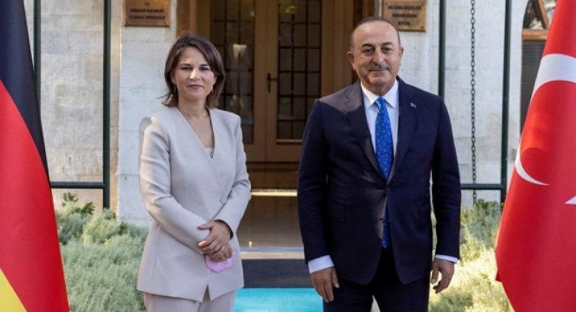 Baerbock, Çavuşoğlu görüşmesinde 'Osman Kavala' gerilimi