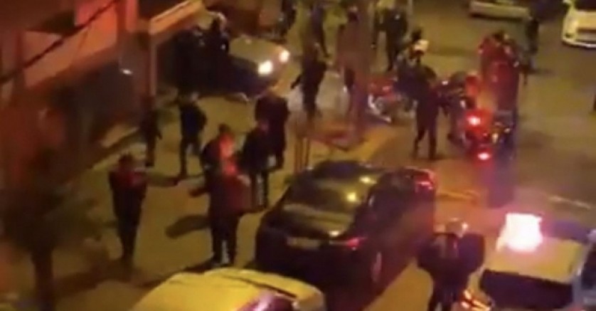 Bağcılar'da yılbaşı kutlamalarına kan bulaştı