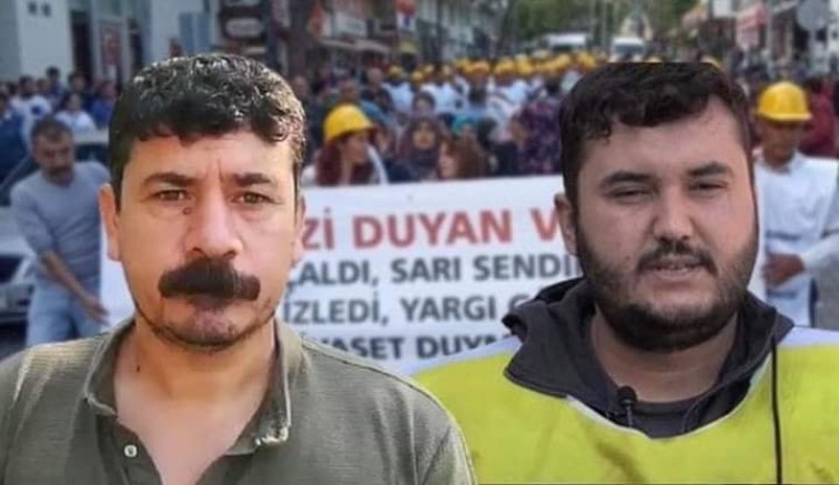 Bağımsız Maden İş Genel Başkanı Tahir Çetin ile maden işçisi Ali Faik İnter Soma’da Toprağa verildi 