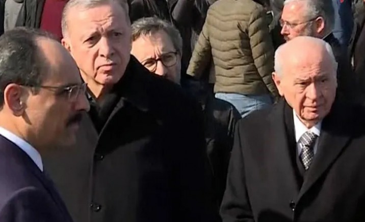 Bahçeli, Erdoğan ile birlikte haftalar sonra deprem bölgesine gitti