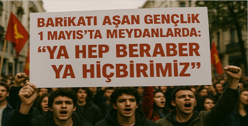 Barikatı Aşan Gençlik 1 Mayıs’ta Meydanlarda: “Ya Hep Beraber Ya Hiçbirimiz”