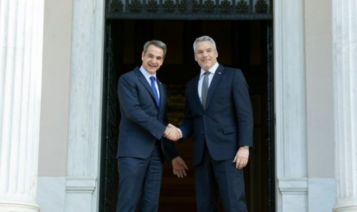 Başbakan Nehammer | Yunan ve Romen mevkidaşlarıyla bir araya geldi