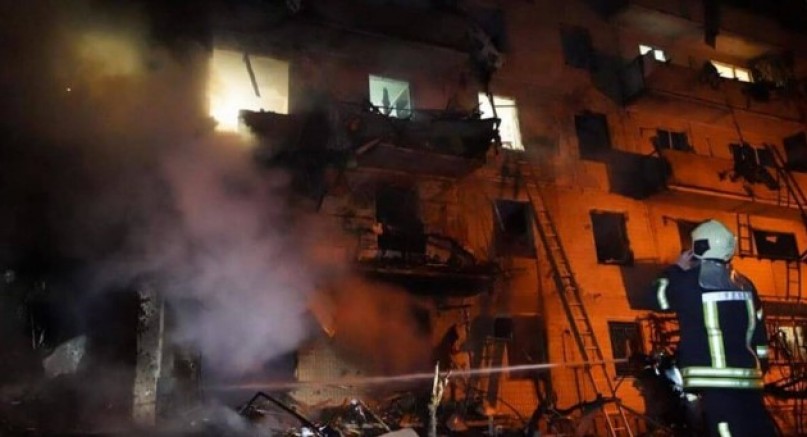   Başkent Kiev'de patlama, Lviv'de siren sesleri