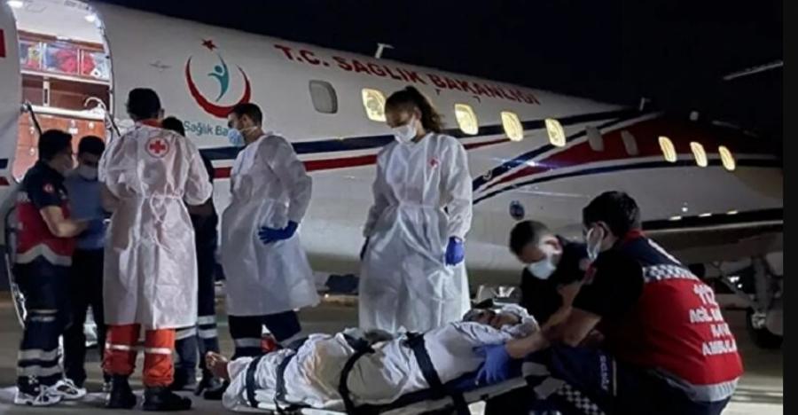 Beyrut’ta patlama: Yaralı 4 kişi ambulans uçakla Türkiye'ye gönderildi