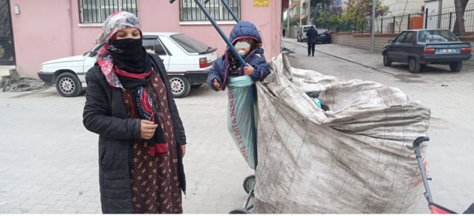 Bir annenin yoksulluk karşısında ki mücadelesi!