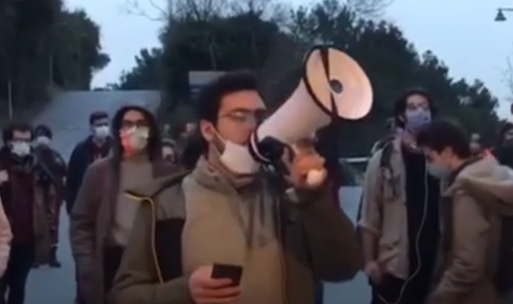 Boğaziçi öğrencileri direniş çadırı kurdu: Kayyum Rektör Melih Bulu (VİDEO)