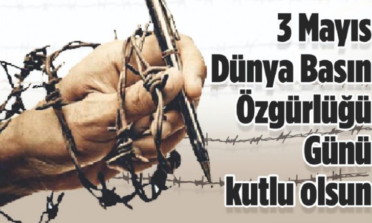 Dünya basın özgürlüğü gününde Türkiye’de en az 54 gazeteci ve medya çalışanı tutuklu