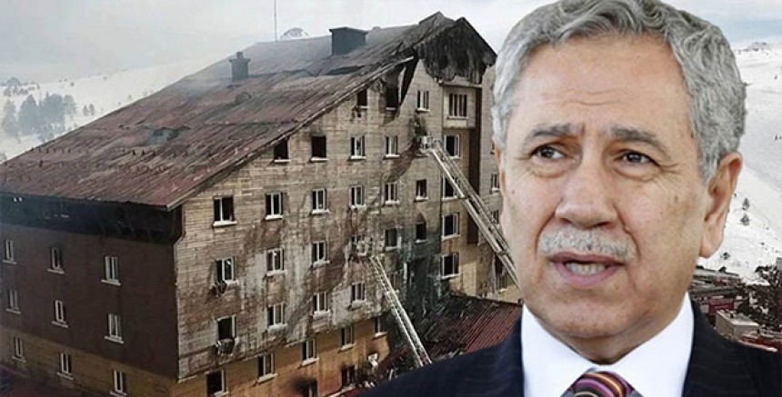 Bülent Arınç’tan Bolu’daki Yangın Faciası Açıklaması: 