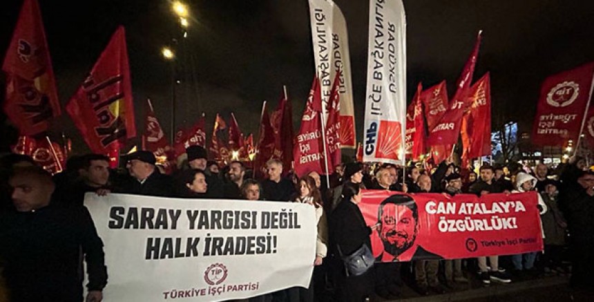 Can Atalay'ın Vekilliği Düşürüldü: Türkiye İşçi Partisi Sokaklara İndi!