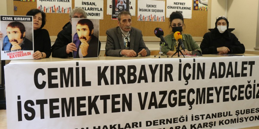 Cemil Kırbayır'ın ailesi, soruşturma dosyasının zamanaşımına uğramasına ilişkin, açıklama yaptı (VİDEO)