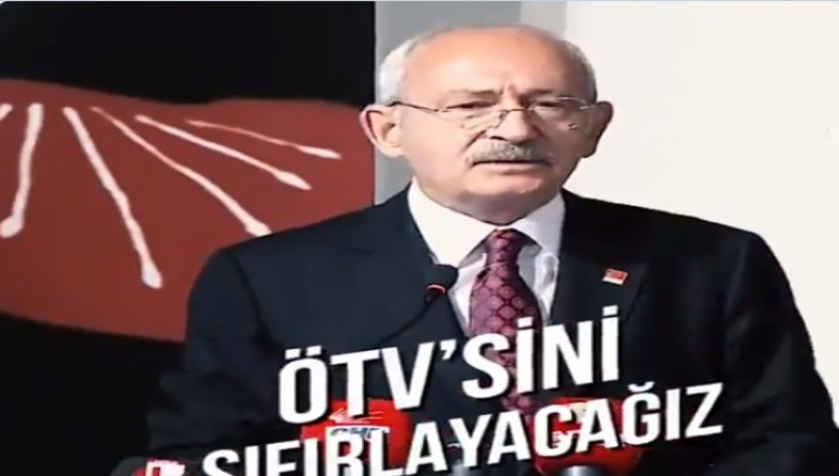 CHP Genel Başkanı Kemal Kılıçdaroğlu'ndan, ÖTV'siz araba paylaşımı!