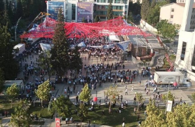 CHP’li vekil paylaştı: Erdoğan’ın konuştuğu mitingin fotoğrafı