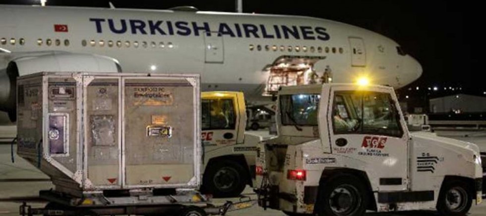 Çin'den sipariş edilen ikinci parti 6,5 milyon doz aşı geldi