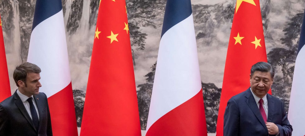 Cin'i ziyaret eden Macron | Putin’in ikna edilmesi için Şi Cinping’den yardım istedi 