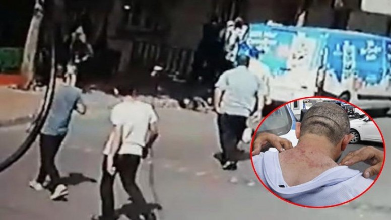 Çocuklara ücretsiz süt dağıtanlara İBB çalışanlarına saldırdılar