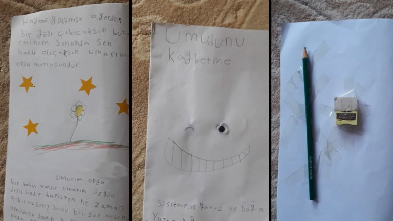 Çocuklardan Selahattin Demirtaş'a mektup ve harçlık