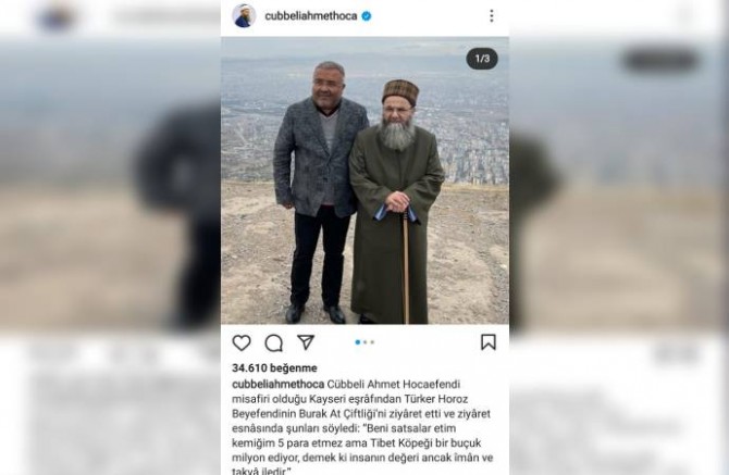 Cübbeli Ahmet: Beni satsalar beş para etmem ama Tibet Köpeği bir buçuk milyon ediyor