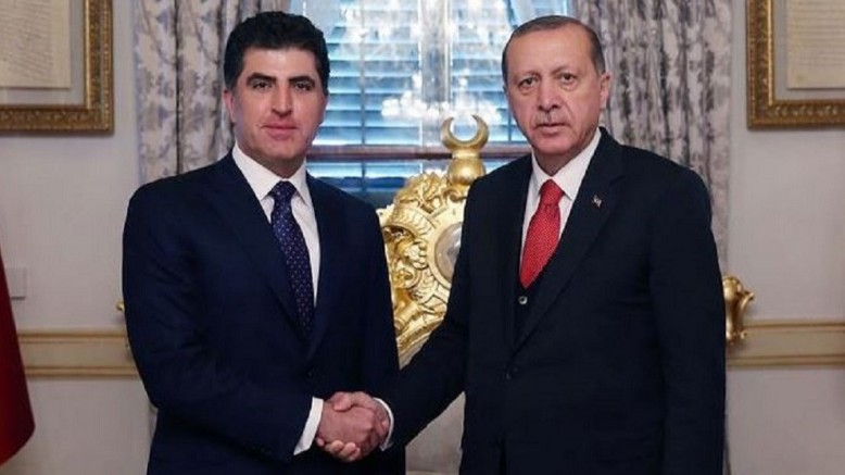 Operasyon sonrası Cumhurbaşkanı Erdoğan Barzani ile görüştü