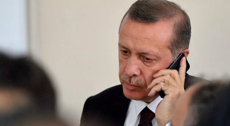 Cumhurbaşkanı Erdoğan ve Zelenski  telefon ile görüştü